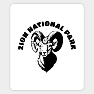 Zion Bighorn Sheep Sticker